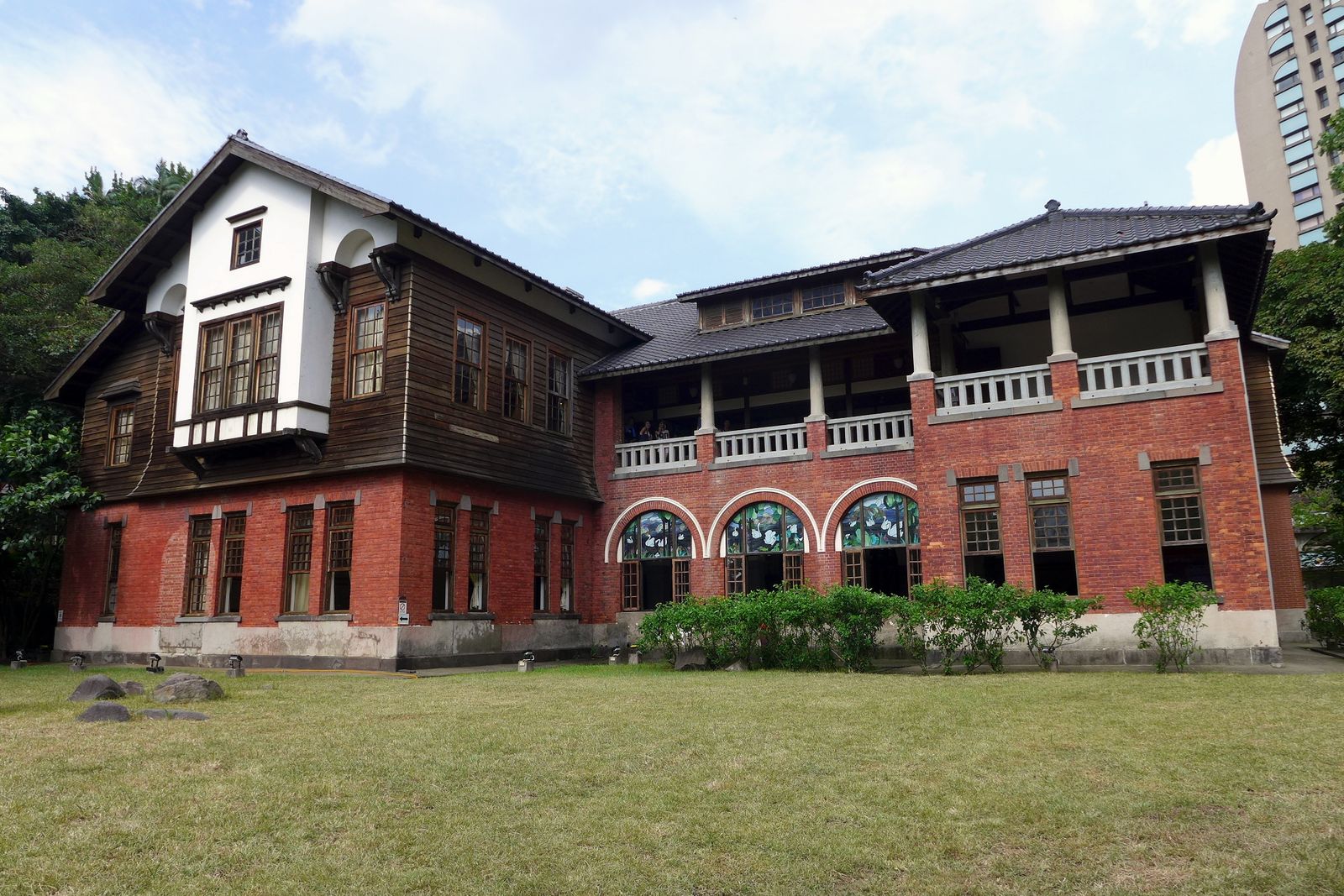 บ้านตระกูลกู้ พิพิธภัณฑ์พื้นบ้านลู่กั่ง คฤหาสน์สไตล์ตะวันตก-ญี่ปุ่น 1919 ไต้หวัน
