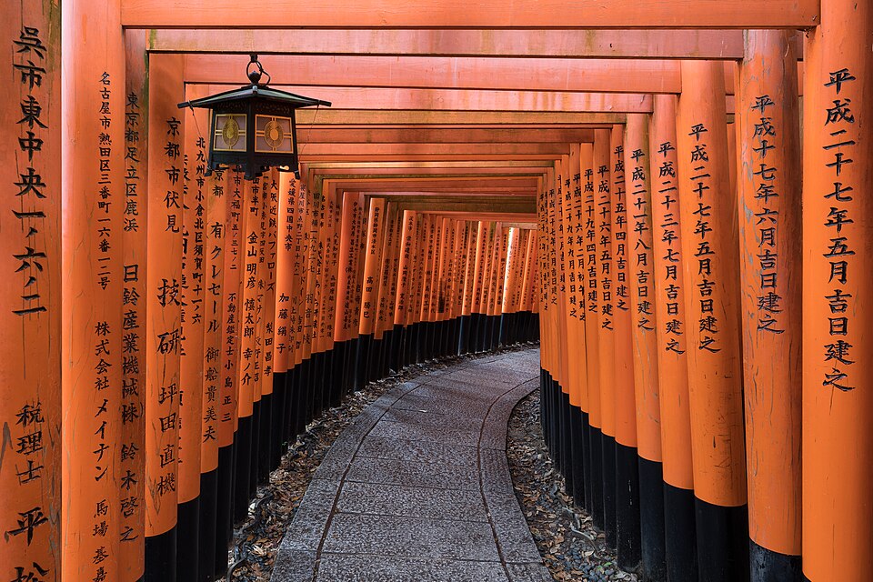 Fushimi Inari โทริอิ เกียวโต