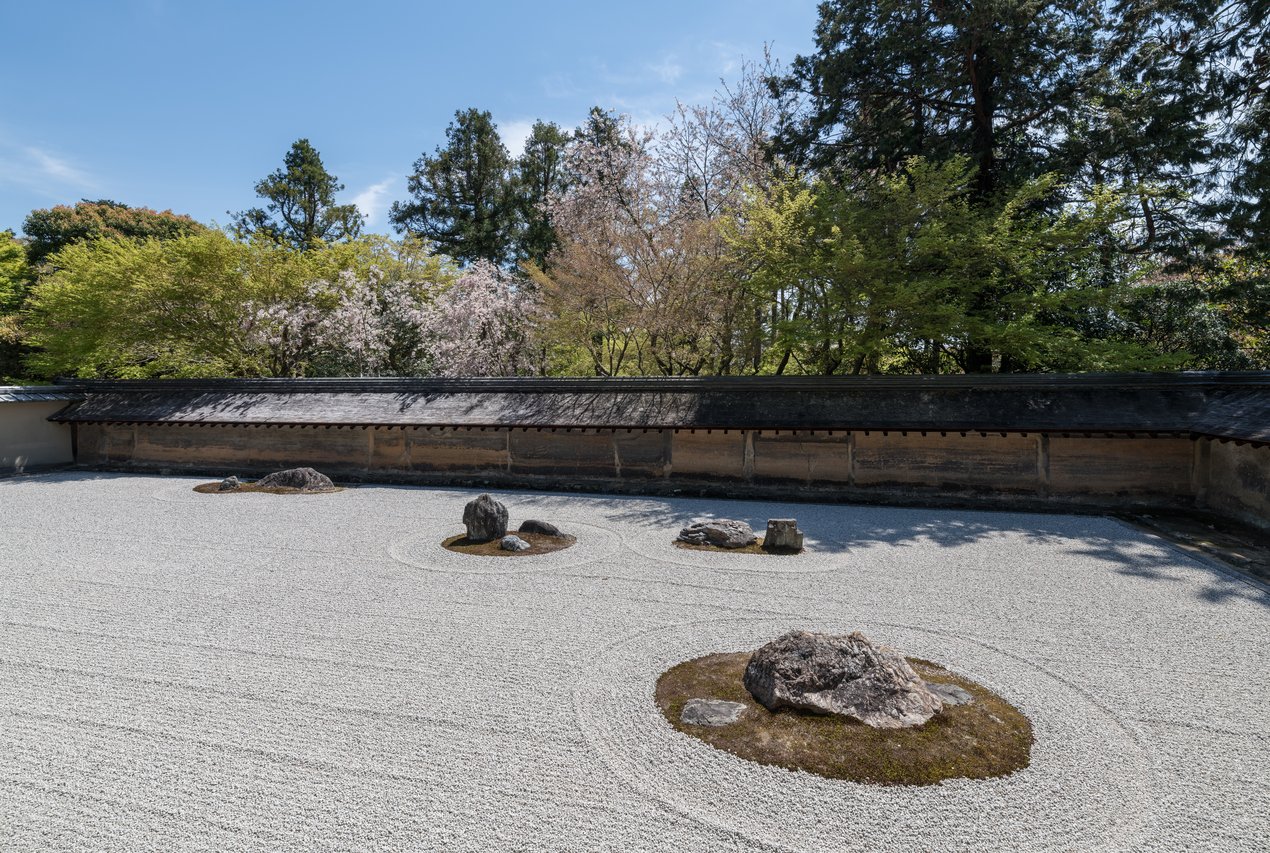 Ryoan-ji สวน Zen มารยาทวัด