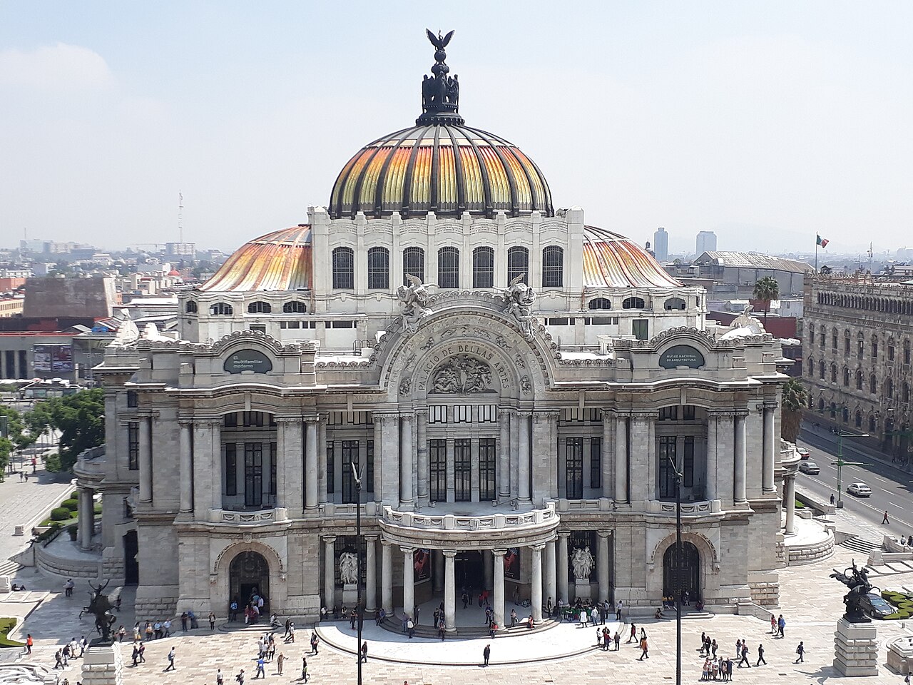 Palacio de Bellas Artes โดมทอง CDMX