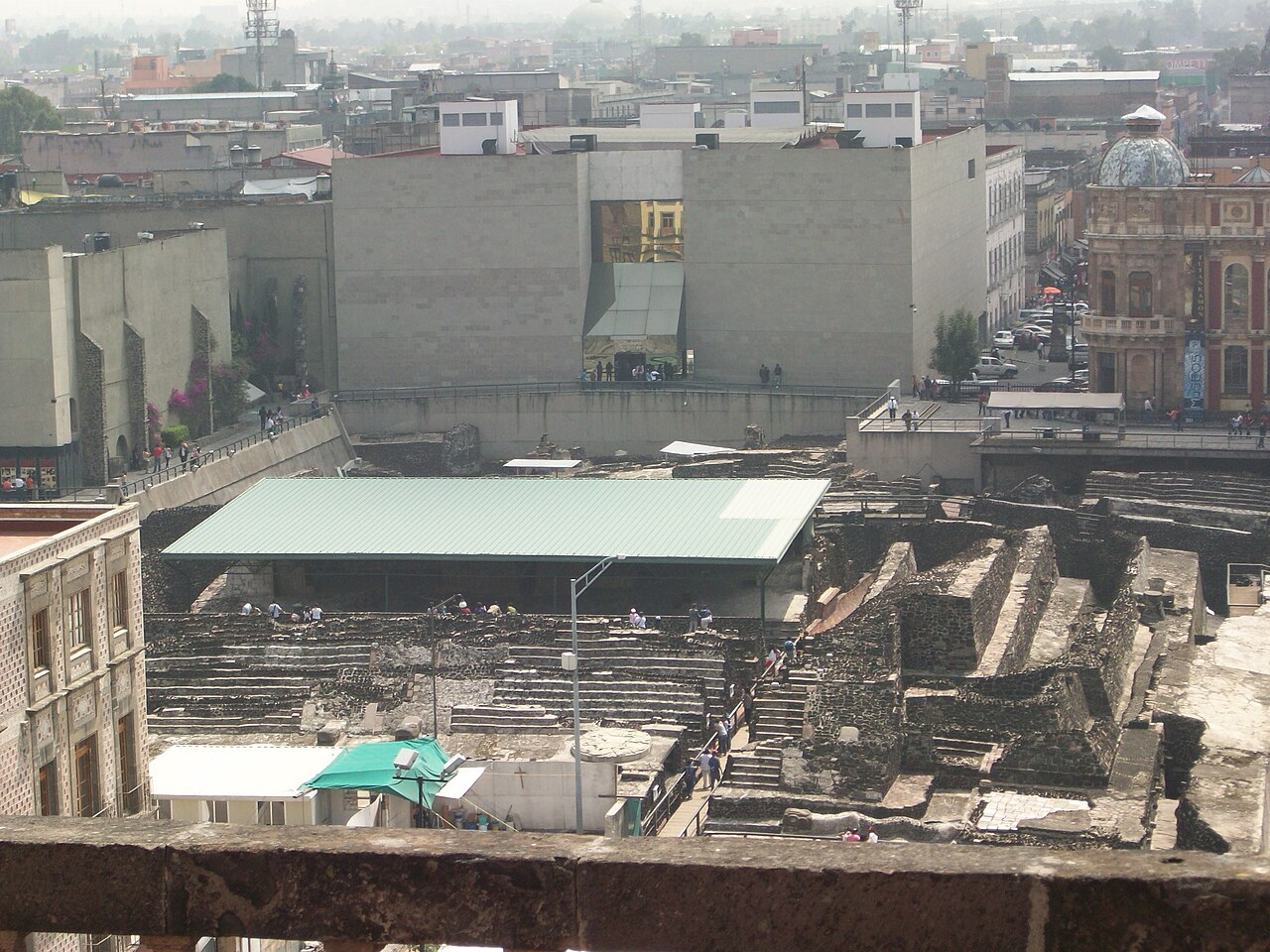 ซากแอซเทค Templo Mayor CDMX