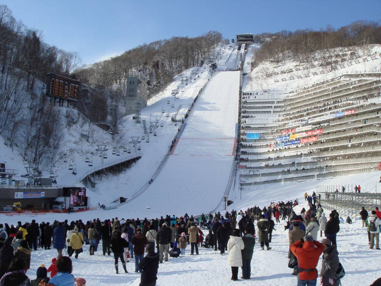 สนามกระโดดสกี Okurayama Ski Jump Stadium ซัปโปโร โอลิมปิก 1972
