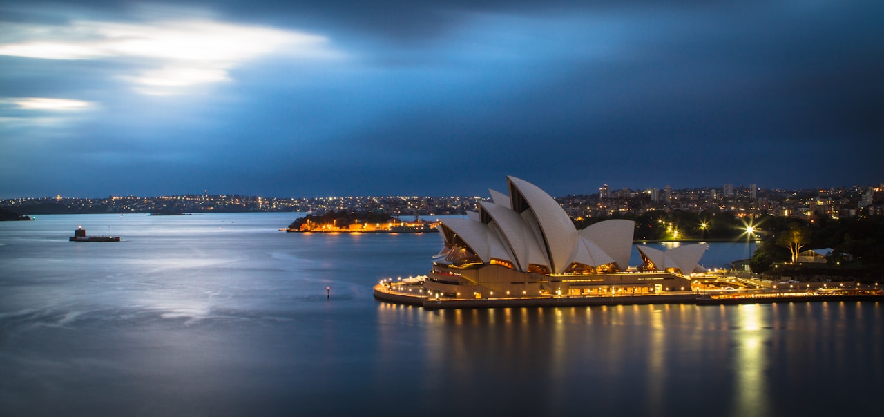 Sydney Opera House on the harbour, Australia