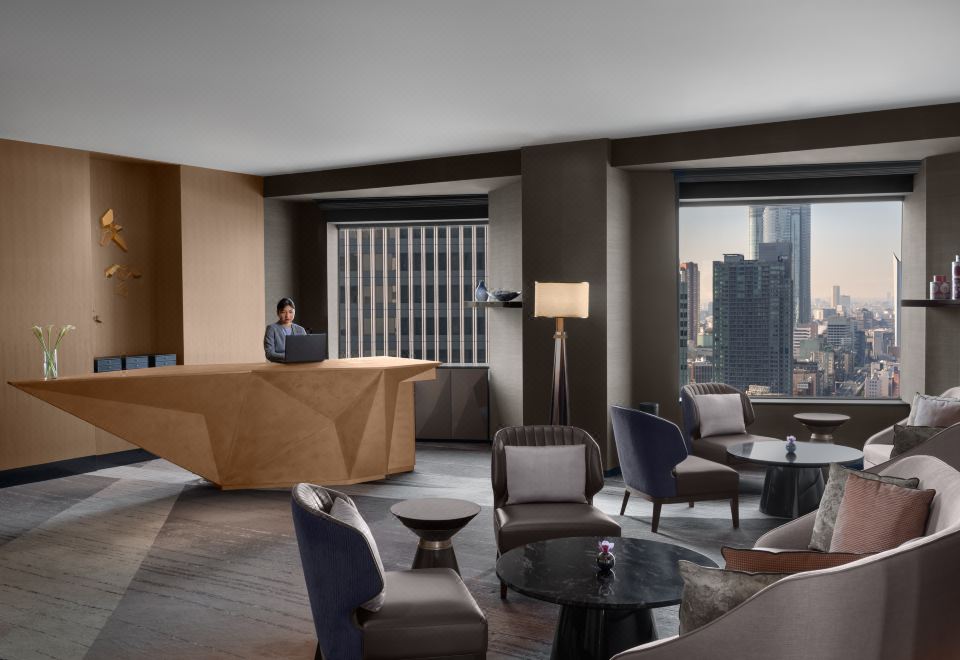 Executive Lounge ชั้น 35 ANA InterContinental พร้อม Tokyo Tower view