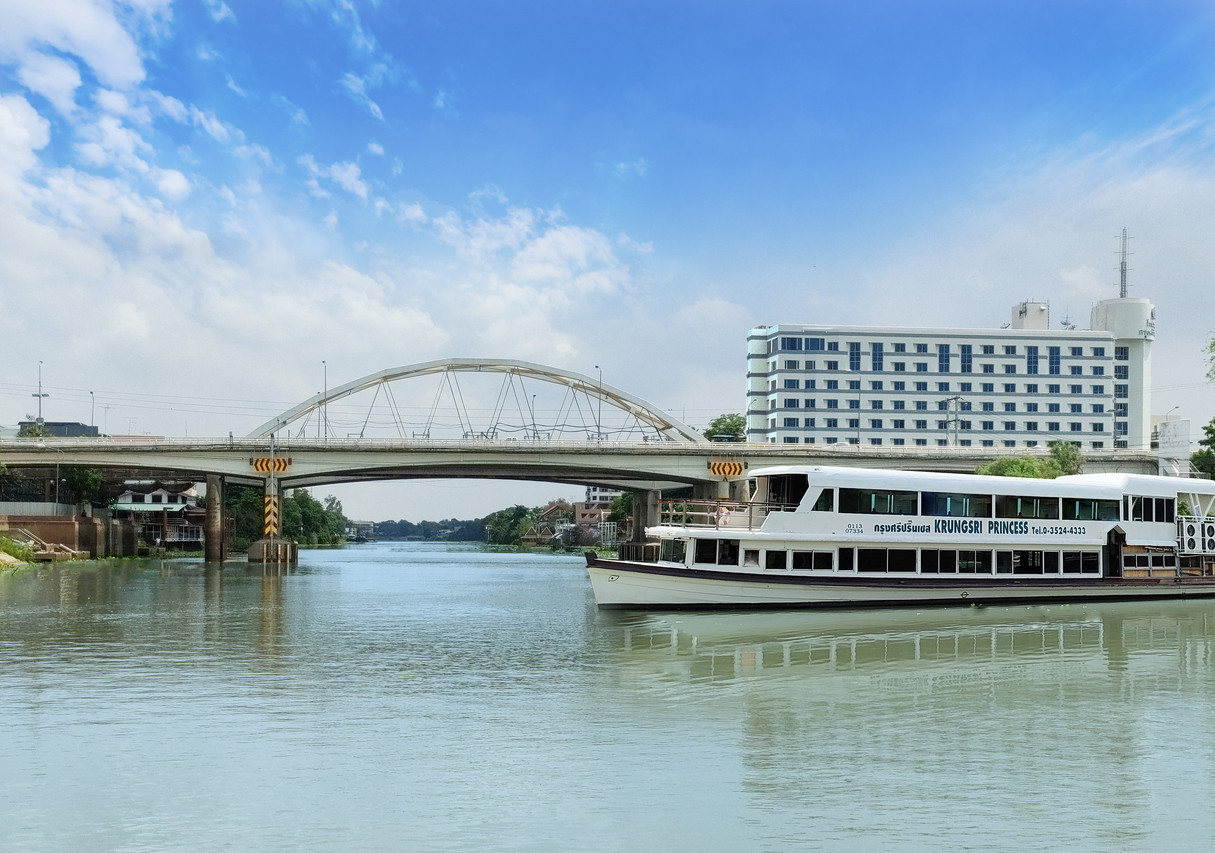 Krungsri River Hotel ริมแม่น้ำป่าสัก พร้อมเรือกรุงศรีปริ๊นเซสและสะพานนเรศวร