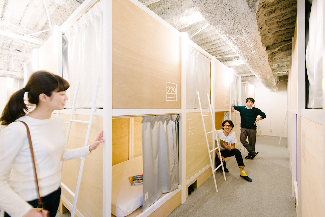 Capsule pod Bunka Hostel Tokyo