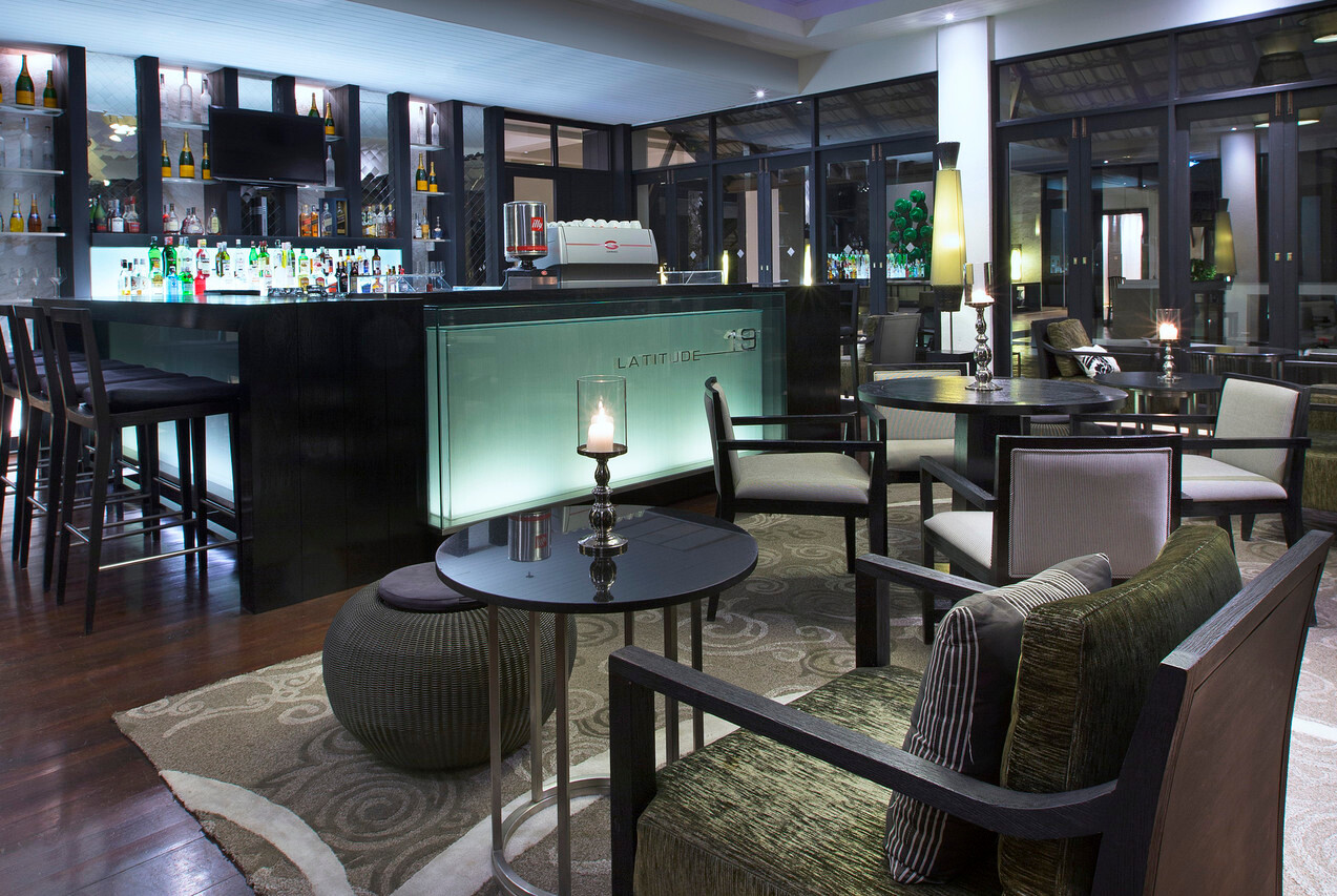 เลานจ์ Latitude 19 ภายใน Le Méridien Chiang Rai Resort