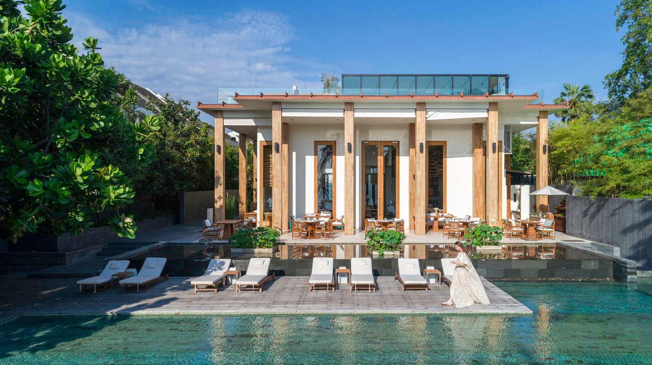 Suite with a private pool and sun terrace at Cape Nidhra Hua Hin