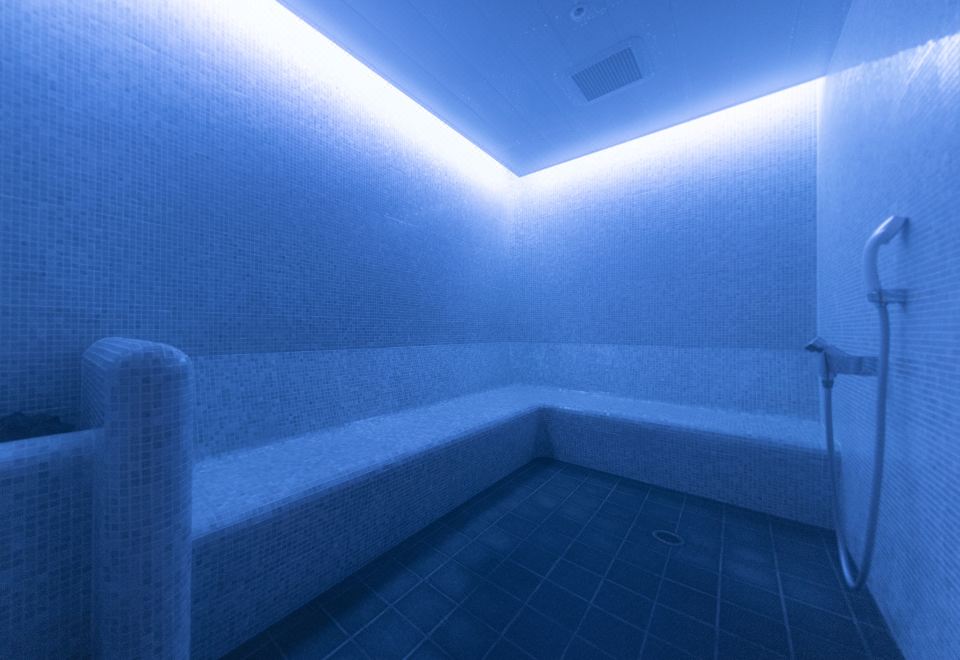 ห้องซาวน่าสตีม (Women's Steam Sauna) ของห้องอาบน้ำสาธารณะชั้น 9 The Blossom Kumamoto