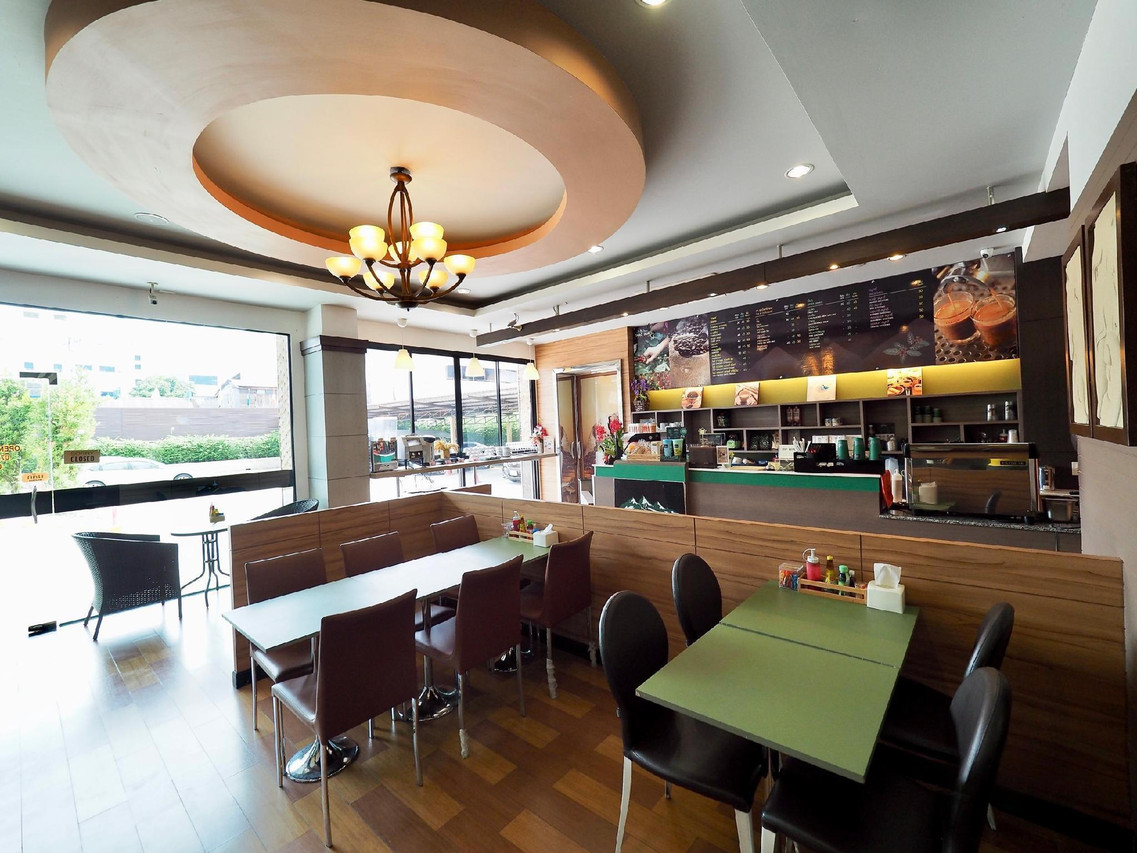 ร้านอาหารและคาเฟ่ของโรงแรมสำหรับมื้อเช้า