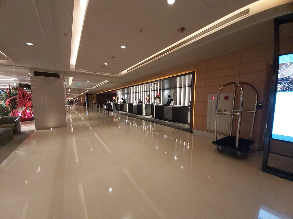 ล็อบบี้โรงแรม Sheraton Grand Taipei Hotel