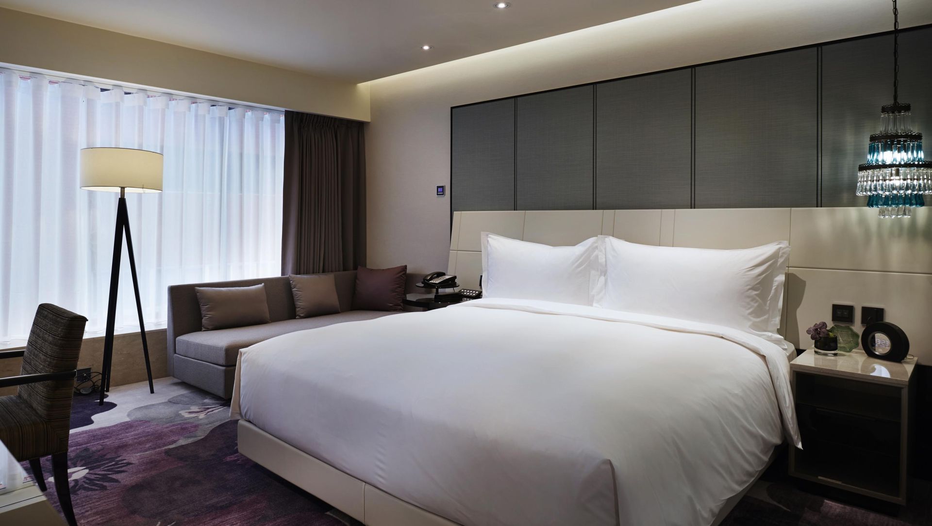 ห้อง Lovely Room 30 ตร.ม. เตียง King ออกแบบทันสมัย