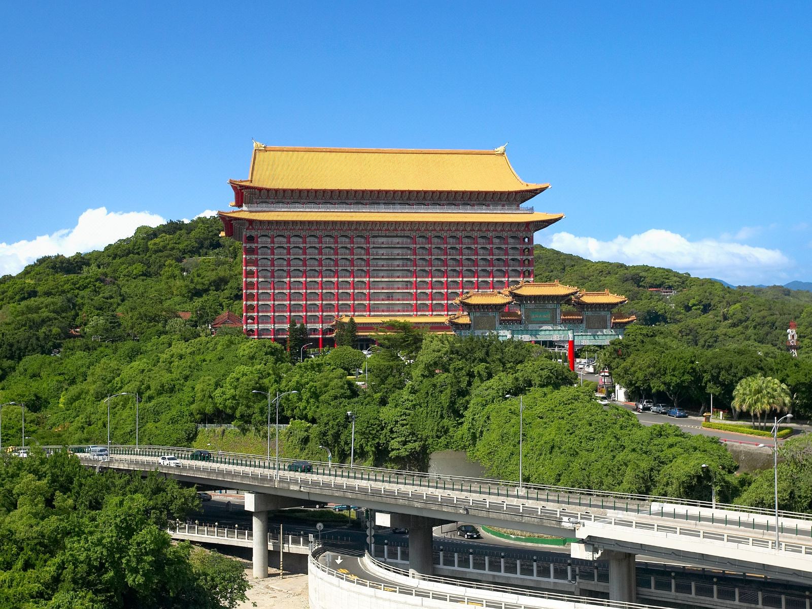 สถาปัตยกรรมพระราชวังจีน The Grand Hotel Taipei
