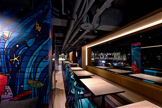 ล็อบบี้โรงแรม Just Sleep Ximending ชั้น 5