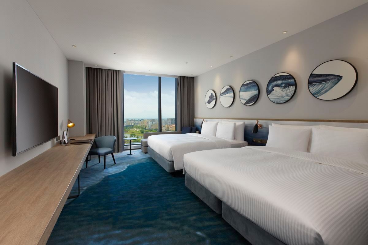 บรรยากาศภายในโรงแรม COZZI Blu