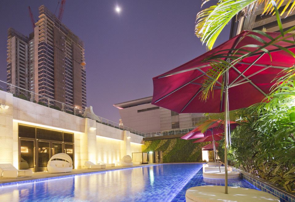 ห้องพักวิวเมืองของ The Lin Hotel Taichung