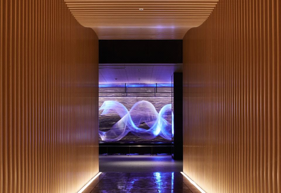 Zen Garden lobby ต้นไผ่ The Thousand Kyoto