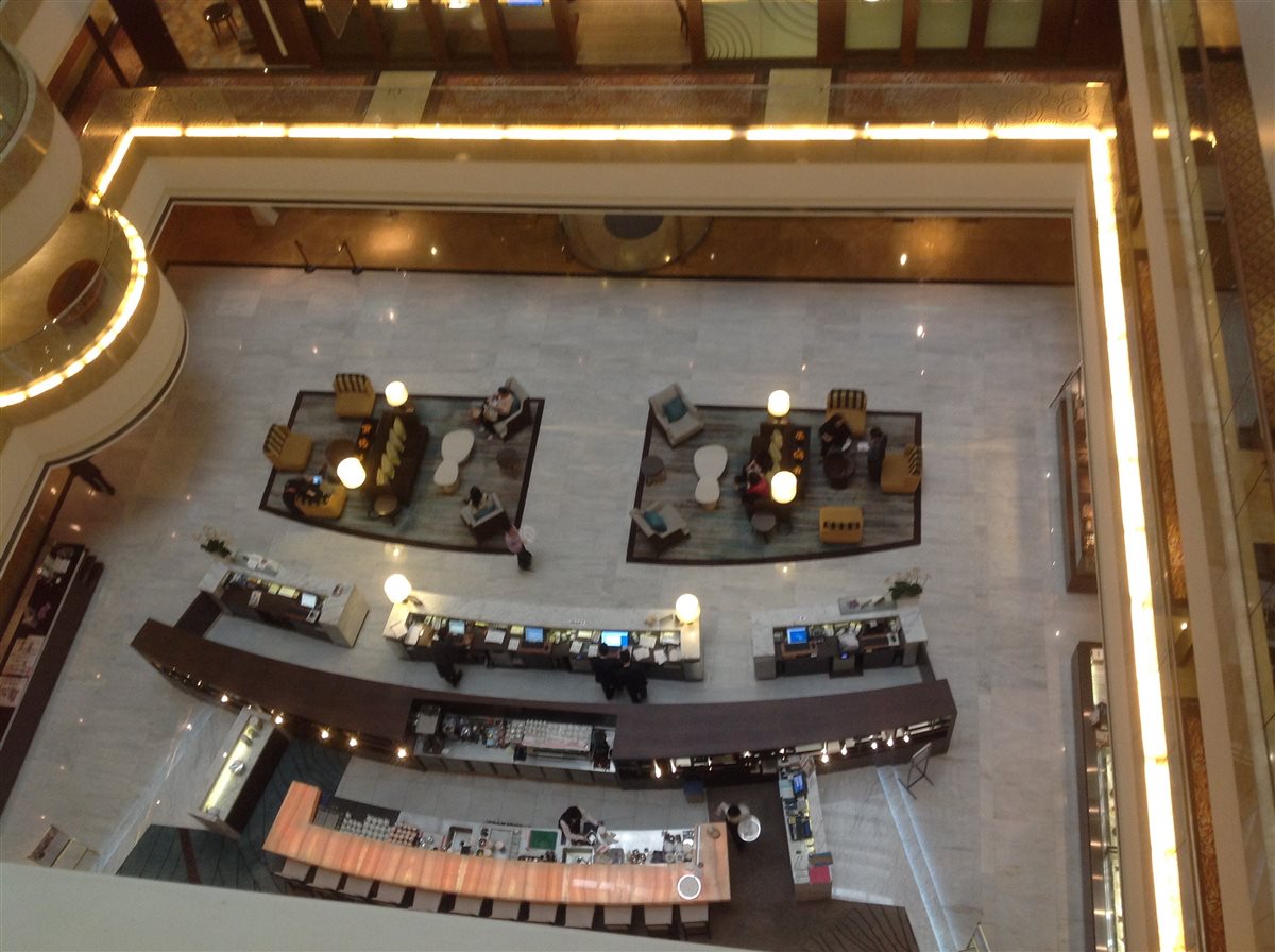 ล็อบบี้โรงแรม The Westin Taipei